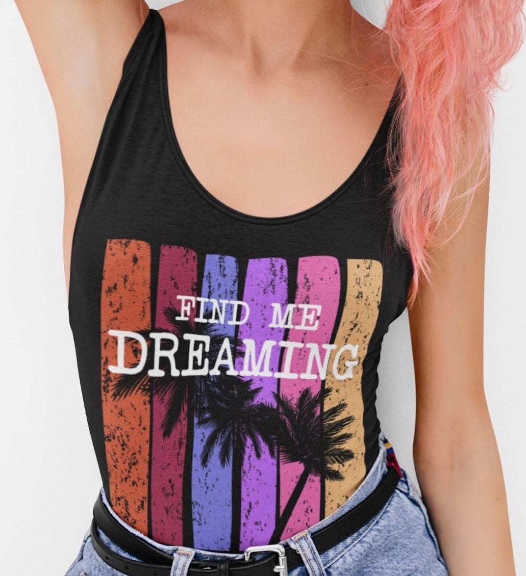 Find Me Dreaming Women's  Racerback Tank