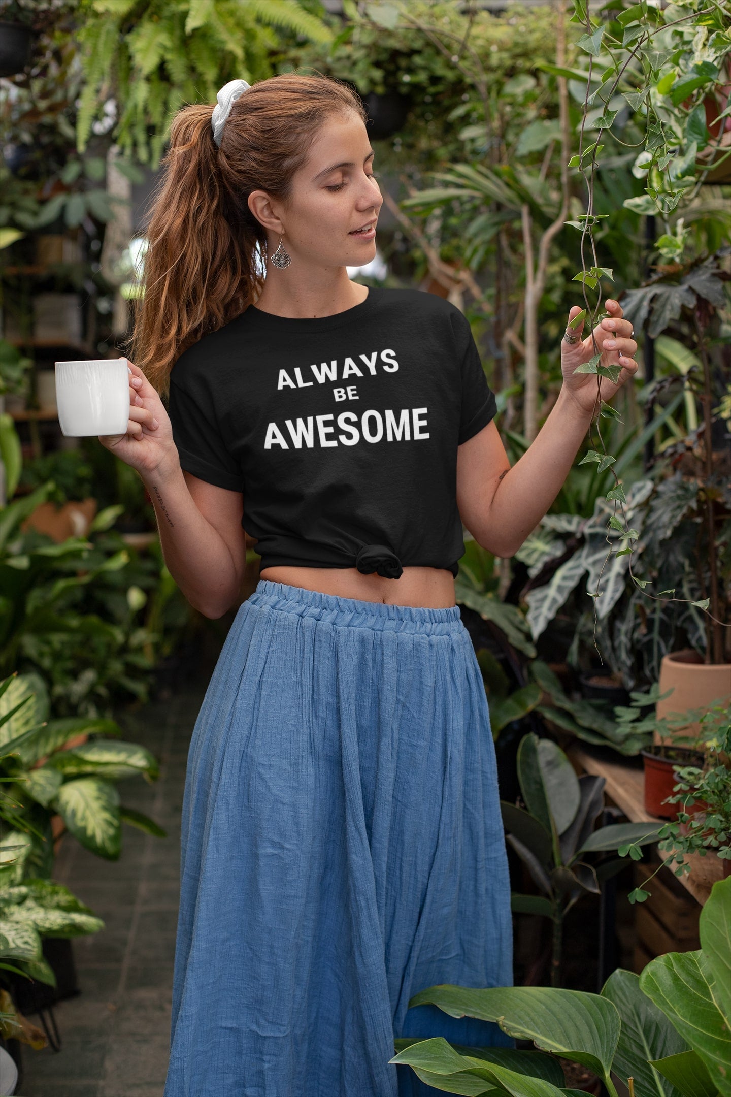 Always Be Awesome Unisex Tee