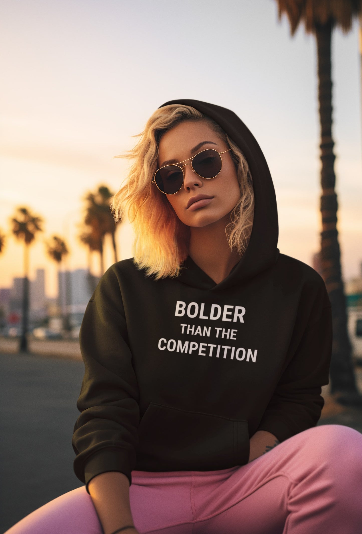 Bolder Than The Competition Unisex Hoodie