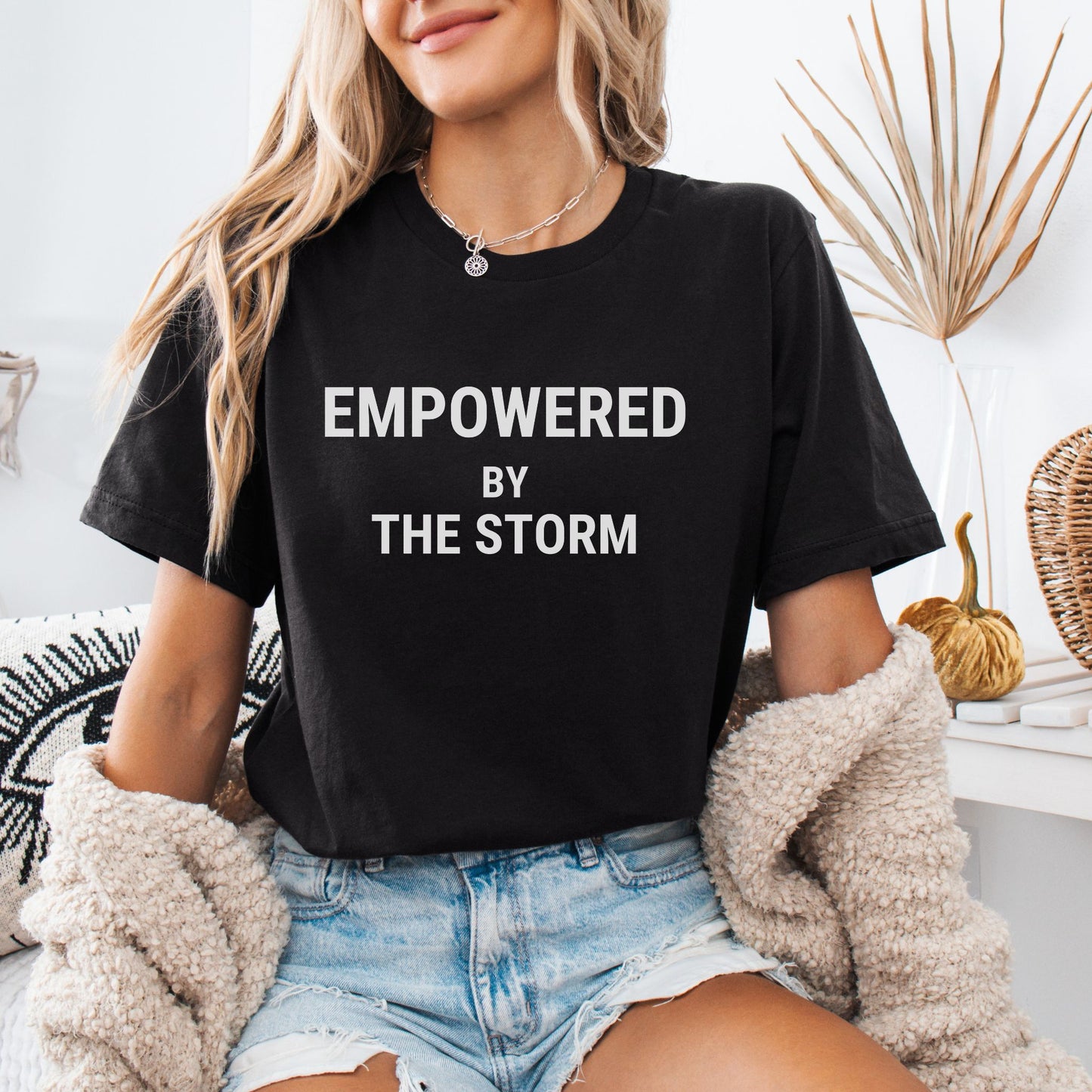 Empowered By The Storm Unisex Tee